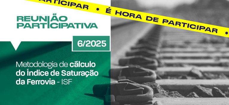 ANTT recebe contribuições para debater índice de saturação das ferrovias concedidas
